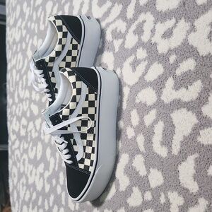 Vans platform shoes